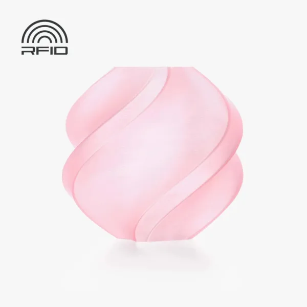 [MOQ: 10KG] PLA Translucent Cherry Pink, Spool (1.000 g)