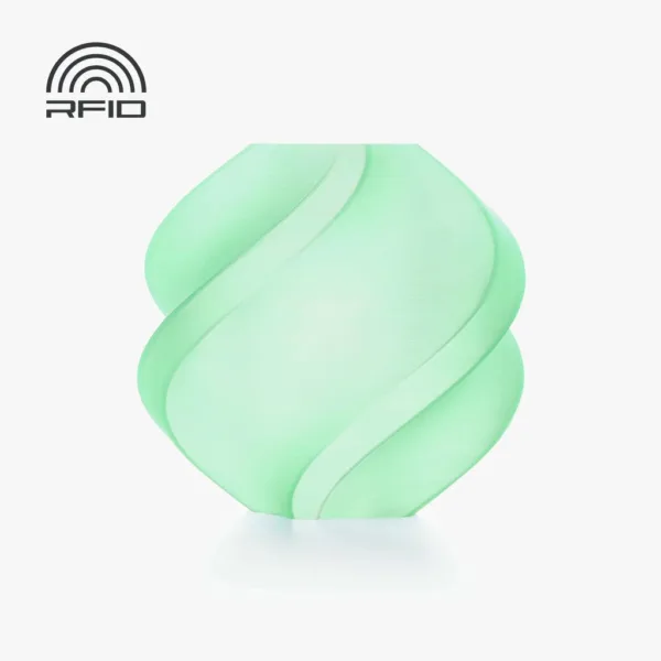 [MOQ: 10KG] PLA Translucent Light Jade, Spool (1.000 g)