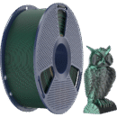 [MOQ: 10KG] Silk PLA+ Dual Color Black Green, 1.75 mm / 1000 g