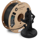 [MOQ: 10KG] HT-PLA Black, 1,75 mm / 1000 g