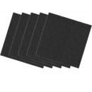 Carbon Fibre Panel - Matte, 300 x 300 x 1 mm