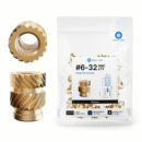 Threadeded Inserts #6-32 UNC, #6-32 x 7.1 (50 pcs)