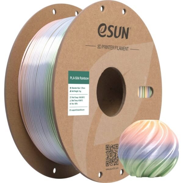 [MOQ: 10KG] PLA-Silk Rainbow Huaguo Mountain, 1.75 mm / 1000 g