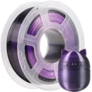 [MOQ: 10KG] PLA Silk Dual Color Black Purple, 1.75 mm / 1000 g