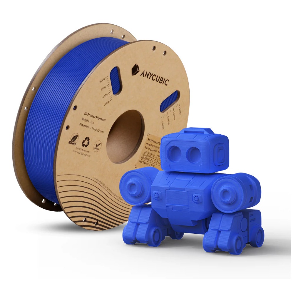 [MOQ: 10KG] PLA High Speed Dazzling Blue, 1.75 mm / 1000 g