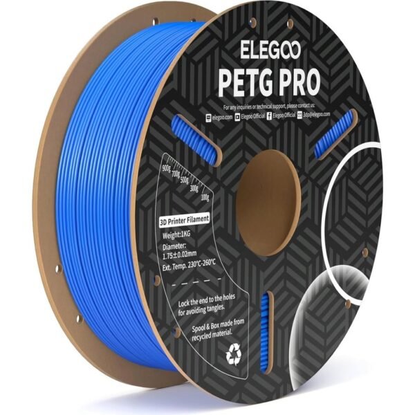 [MOQ: 10KG] PETG PRO Light Blue, 1,75 mm / 1000 g