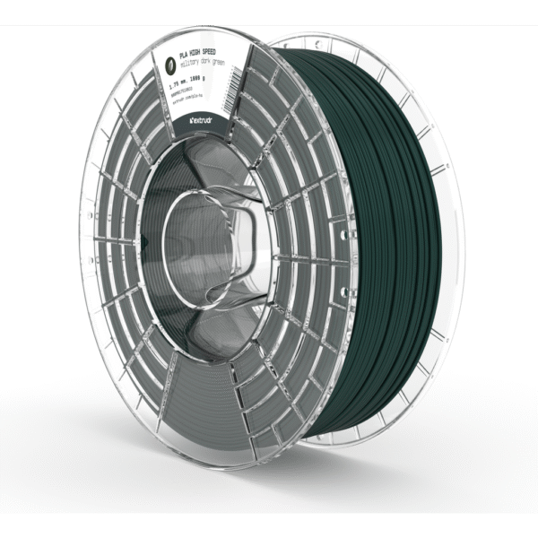 [MOQ: 10KG] PLA High Speed Dark Green, 1,75 mm / 1000 g