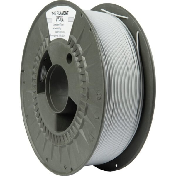 [MOQ: 10KG] HT-PLA Light Grey, 1,75 mm / 1000 g