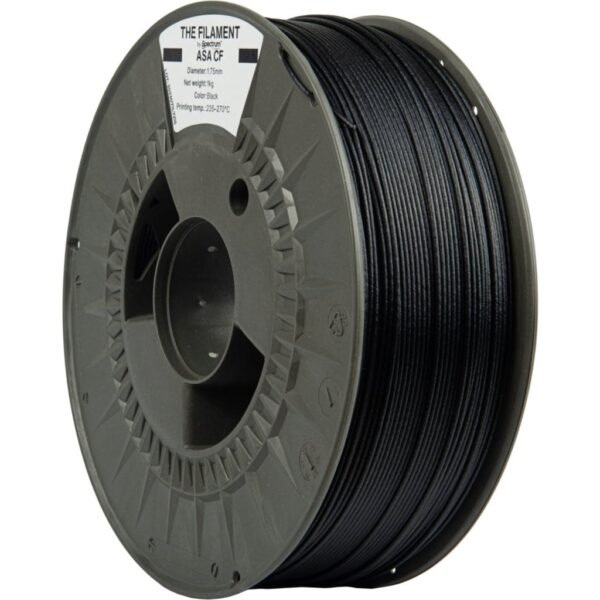 [MOQ: 10KG] ASA CF Black, 1,75 mm / 1000 g