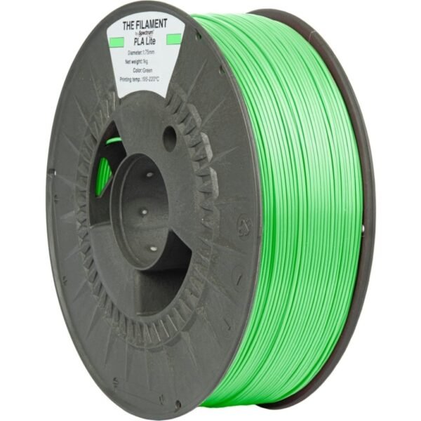 [MOQ: 10KG] PLA Lite Green, 1,75 mm / 1000 g