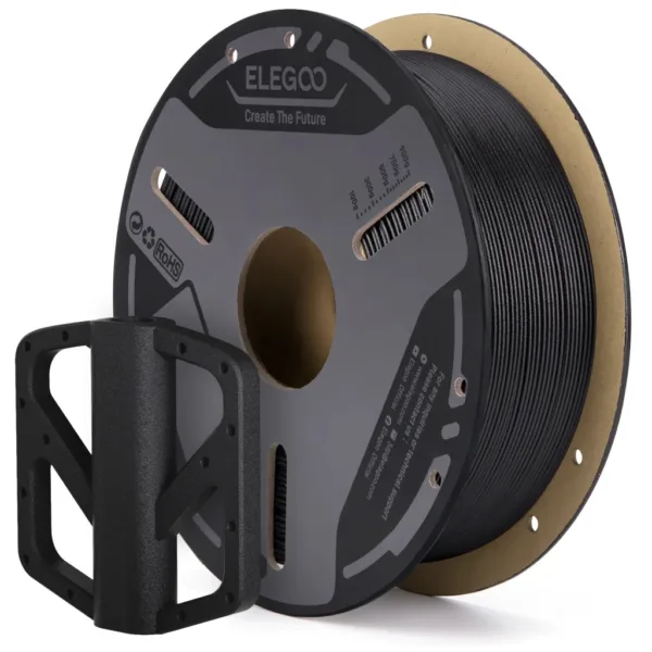 [MOQ: 10KG] PETG-GF Glass Fiber Black, 1.75 mm / 1000 g