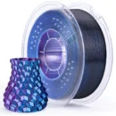 [MOQ: 10KG] PLA Silk Blue Purple Black, 1.75 mm / 1000 g