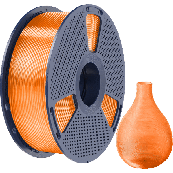 [MOQ: 10KG] PETG Transparent Orange, 1.75 mm / 1000 g