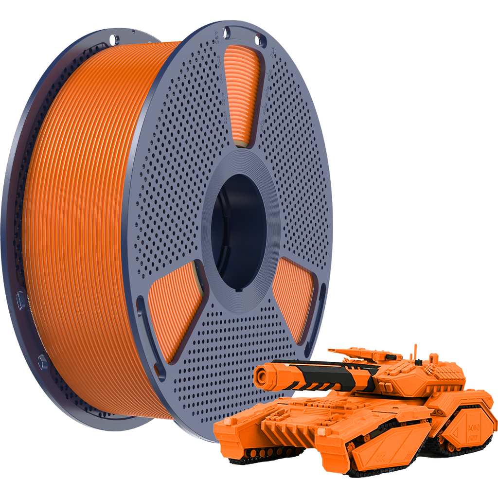 [MOQ: 10KG] PLA Sunny Orange, 1.75 mm / 1000 g