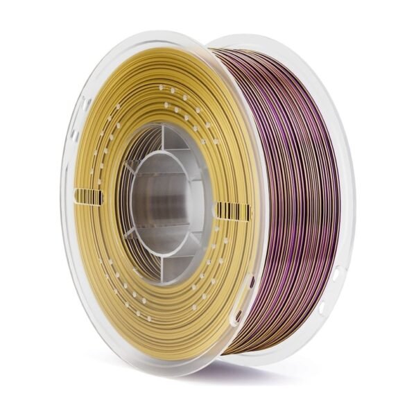 [MOQ: 10KG] PLA Silk Yellow Purple, 1.75 mm / 1000 g