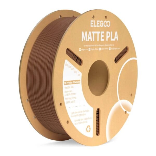 [MOQ: 10KG] PLA Matte Earth Brown, 1.75 mm / 1000 g