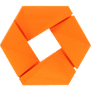 [MOQ: 10KG] mattePLA Neon Orange, 1,75 mm / 1000 g