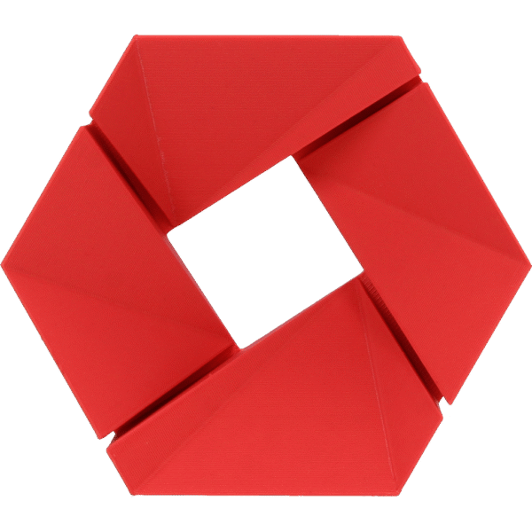 [MOQ: 10KG] mattePLA Red, 1,75 mm / 1000 g