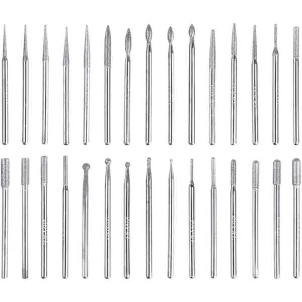 Diamond Grinding Bits Set for Rotary Tool