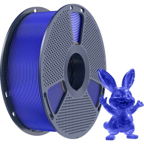 [MOQ: 10KG] PVB Transparent Blue, 1.75 mm / 1000 g