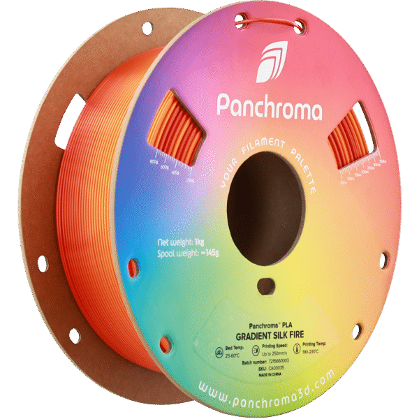 [MOQ: 10KG] Panchroma? PLA Gradient Silk Fire, 1.75 mm / 1000 g