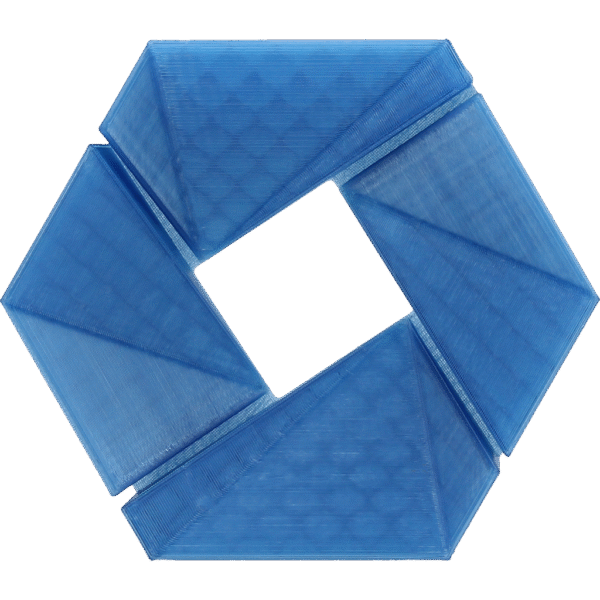 [MOQ: 10KG] PCTG Transparent Blue, 1,75 mm / 1000 g