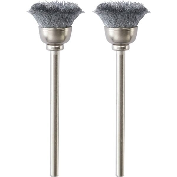 Steel Wire Cup Brushes, ? 13mm, 2 pcs