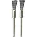 Steel Wire Brushes, ? 8mm, 2 pcs