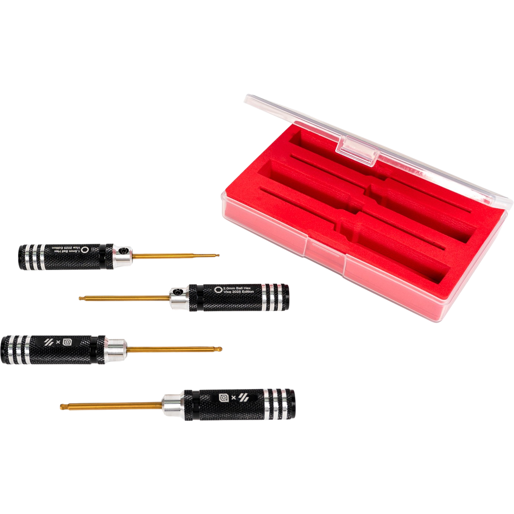 Ball Hex Driver Kit Vice Edition, 1.5/2/2.5/3 mm