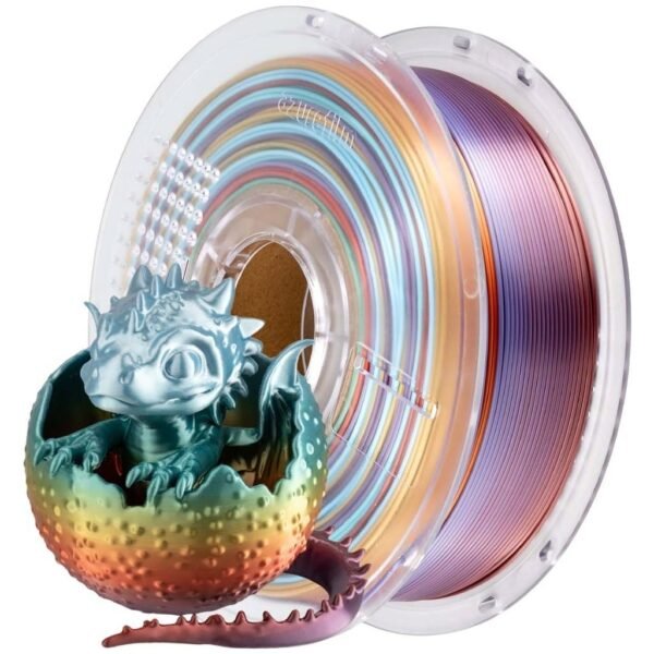 [MOQ: 10KG] PLA Silk Rainbow Wild Ember, 1.75 mm / 1000 g