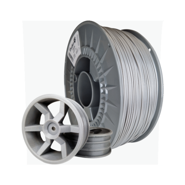 [MOQ: 10KG] PCTG Aluminium Grey, 1,75 mm / 1000 g